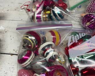 . . . vintage Christmas bulbs