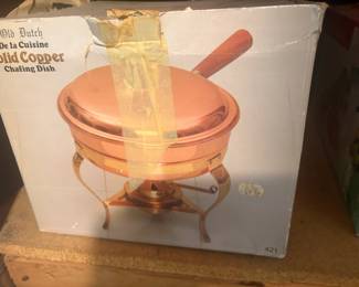 . . . chafing dish