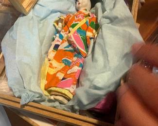 . . . vintage Asian doll