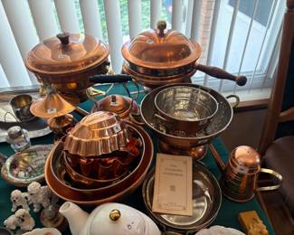 . . . copper ware