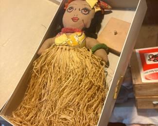 . . . vintage Hawaiin doll