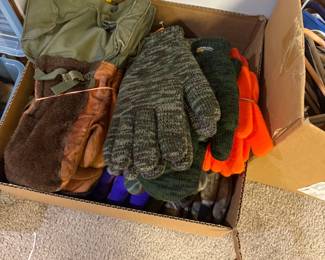 . . . hunting gloves