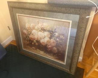 . . . floral art print