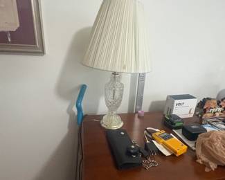 . . . crystal lamp