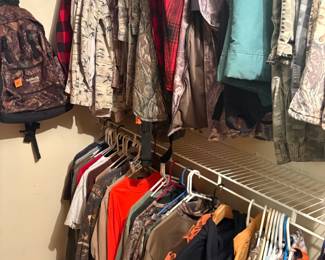 . . . a lot of men's hunting shirts to choose from