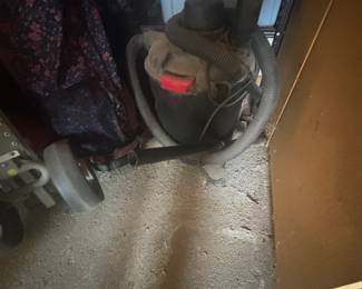 . . . shop vac