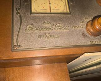 . . . Bonnet Box Phonograph by Guild