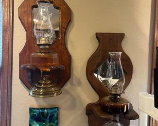 Vintage kerosene lanterns
