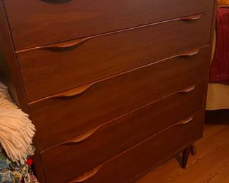 MCM Highboy dresser. Part of 3 piece bedroom set.