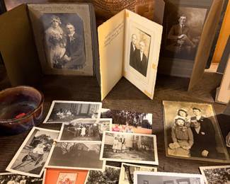 Vintage black and white pictures