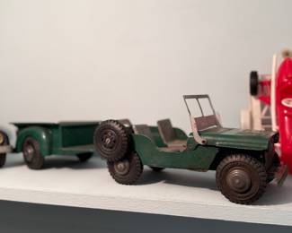 Vintage toy jeep