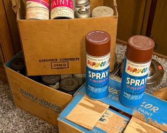 Vintage spray paint
