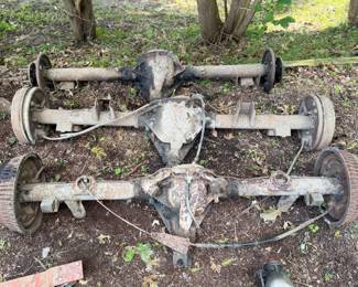 12 bolt and 10 bolt rear end