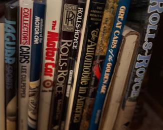 Vintage car books