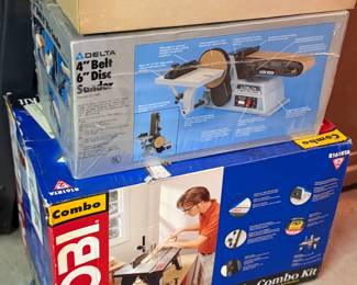 Ryobl Combo router / table kit, belt / disc sander