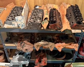 GM 454 heads, intake manifolds