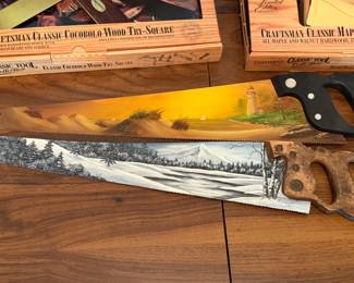 Painted saws