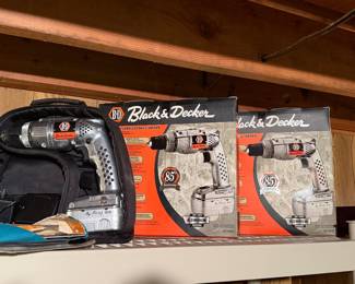 Black and decker anniversary edition drills