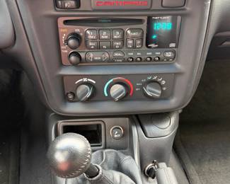 1998 Camaro ss 6 Speed