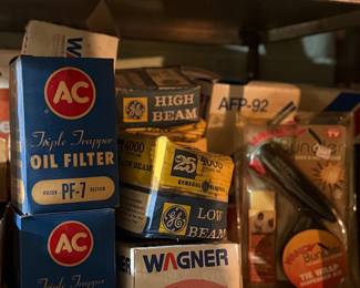Oil filters, headlights