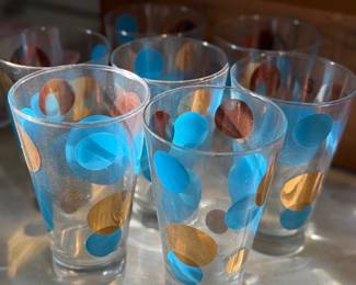 Mid century glasses