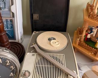 Vintage record player