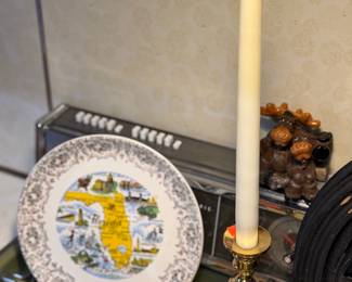 Brass candlestick