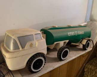 Vintage cities Services tanker truck