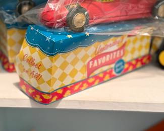 Vintage race cars