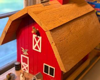 Hand built barn