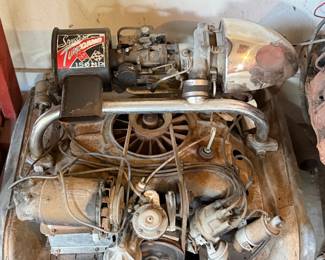 Corvair Spyder turbocharged engine