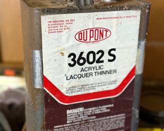 Lacquer thinner