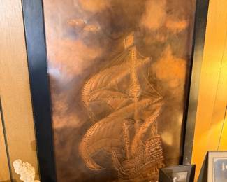 Copper ships artwork