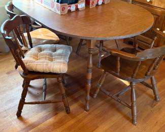 Dining / kitchen table with chairs