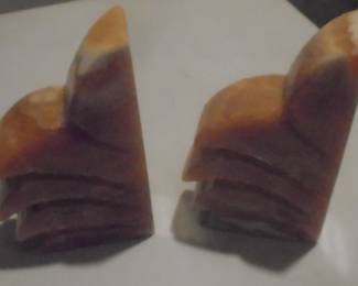 Onyx book ends