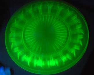 Uranium glass