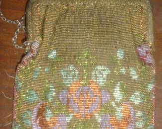 Beaded purse