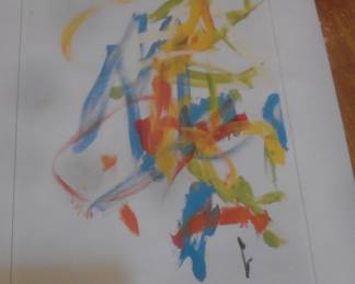 Elephant are Lithograph