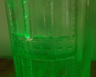 Coffee Jar under black light