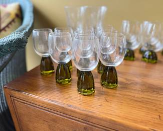Vintage glassware