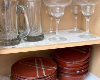 Dishes, glassware