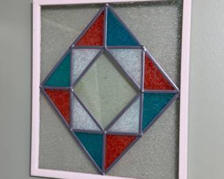 Stained glass panel 
