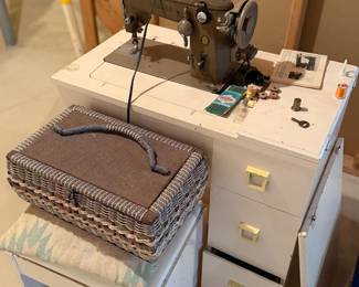 Sewing machine and supplies