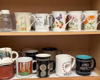 Coffee mugs, tea