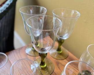 Vintage glassware