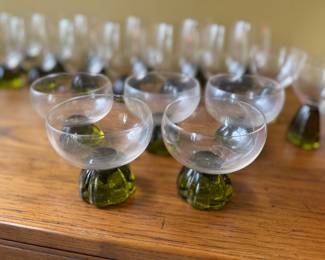 Vintage glassware