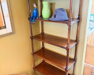 Gorgeous mid-century five tier etagere