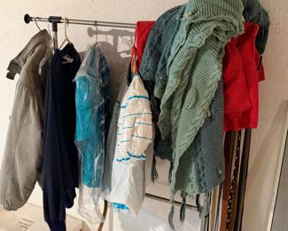 Clothing, clothing rack