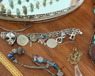 Charm bracelet, jewelry