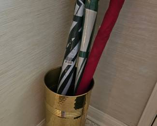 brass umbrella stand